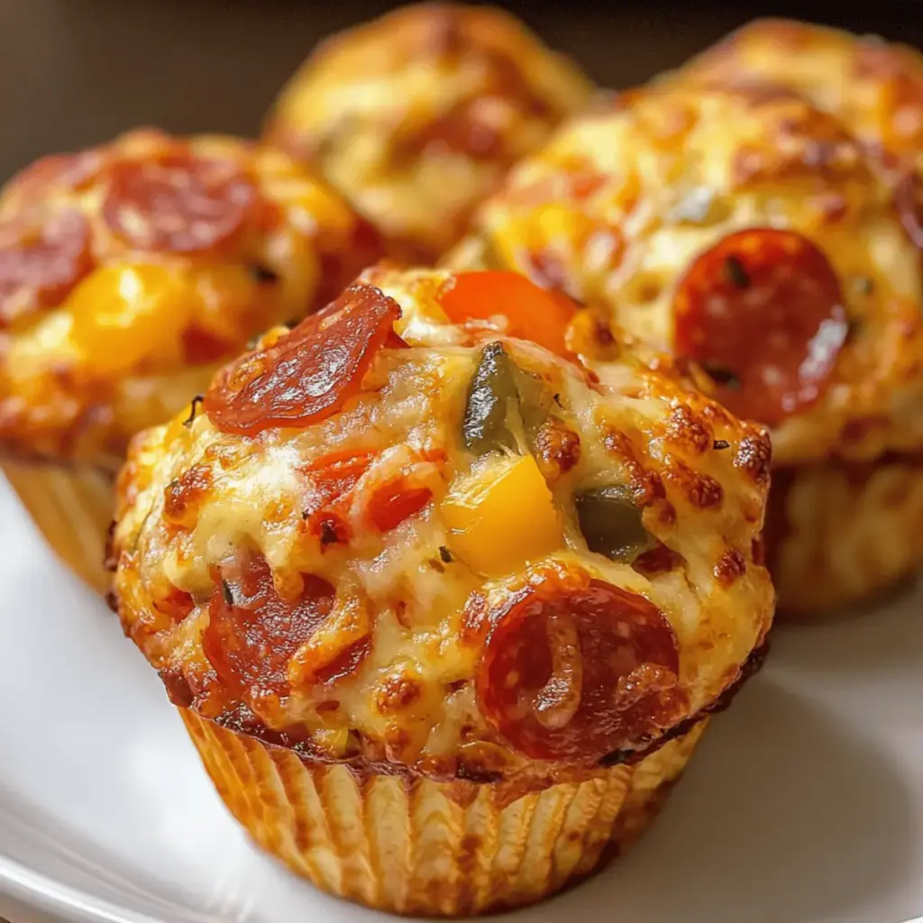 Saftige Pizza-Muffins – Der perfekte Snack für jede Gelegenheit