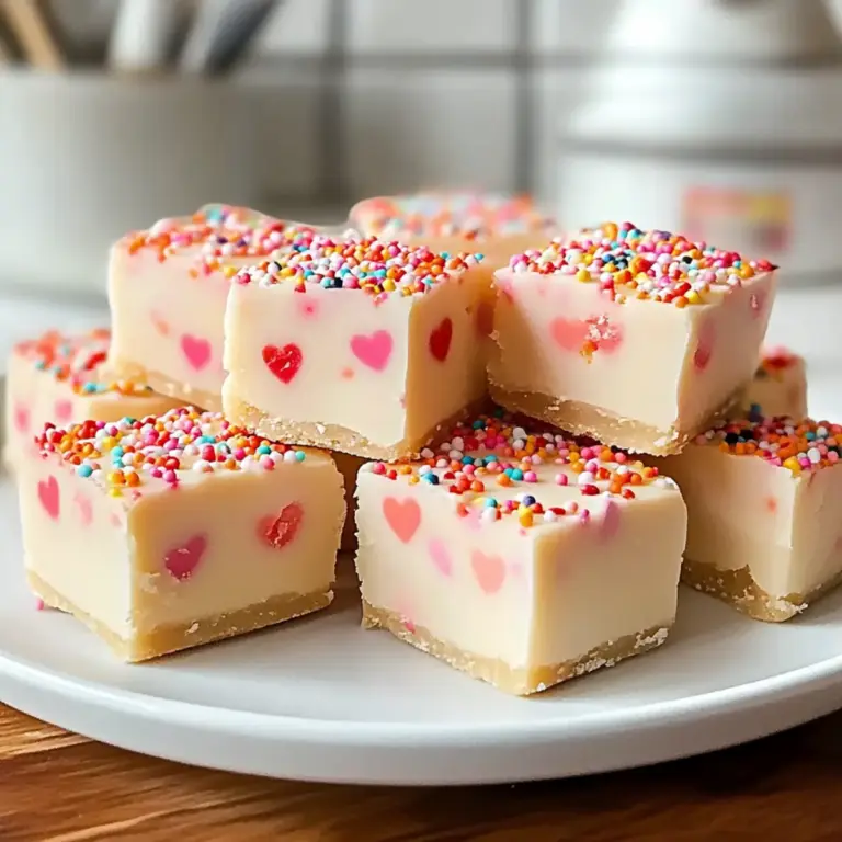 Einfache Valentinstag Zuckerkeks Fudge Rezept für Naschkatzen
