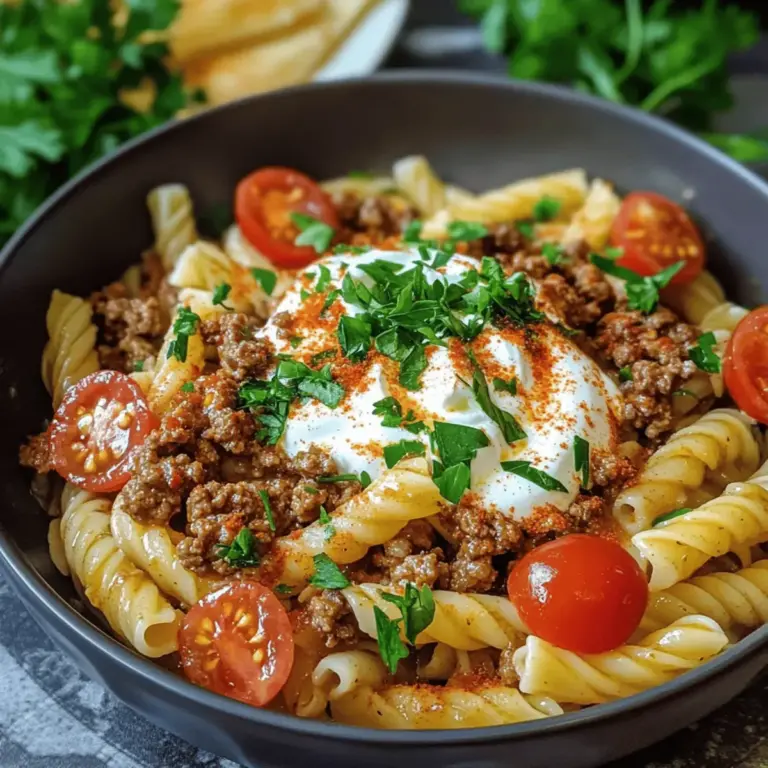 Türkische Pasta mit Joghurt: Das Trend Rezept für ein köstliches Abendessen