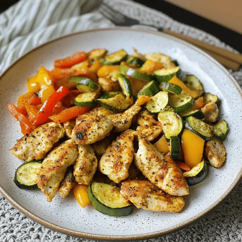 Irresistibles Hähnchen mit Gemüse – Schnelles Rezept für deine Heißluftfritteuse