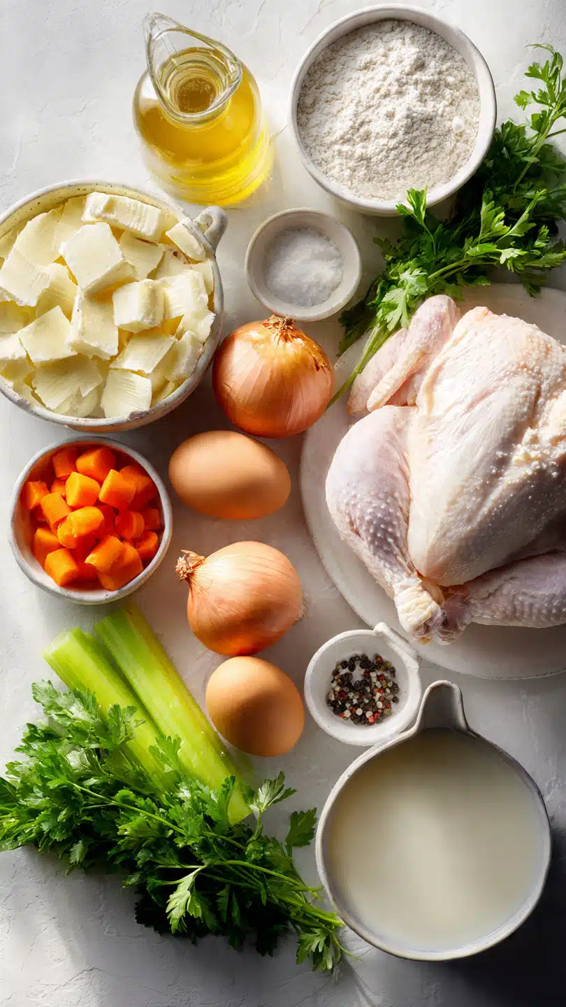 Pionierfrau Huhn und Knödel Rezept – Ein köstliches, einfaches Gericht