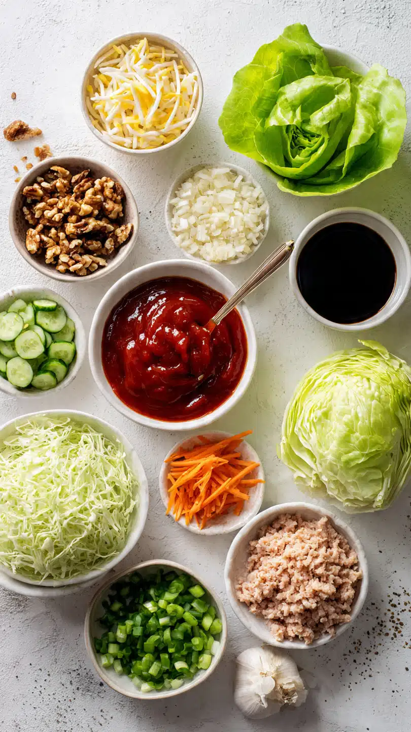 Scharfe Honig-Hühnchen-Salat-Wraps – Ein köstliches, schnelles Abendessen 4 Scharfe Honig-Hühnchen-Salat-Wraps – Ein köstliches, schnelles Abendessen