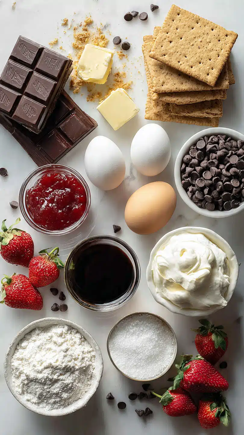 Schokoladen-Erdbeer-Drehkäsekuchen für besondere Anlässe - GourmetIdeen 4 Schokoladen-Erdbeer-Drehkäsekuchen für besondere Anlässe - GourmetIdeen