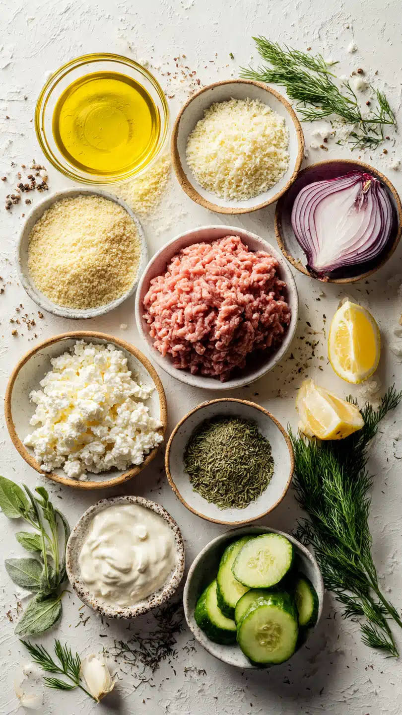 Gesunde griechische Truthahn-Fleischbällchen Rezept – Lecker & Guilt-Free