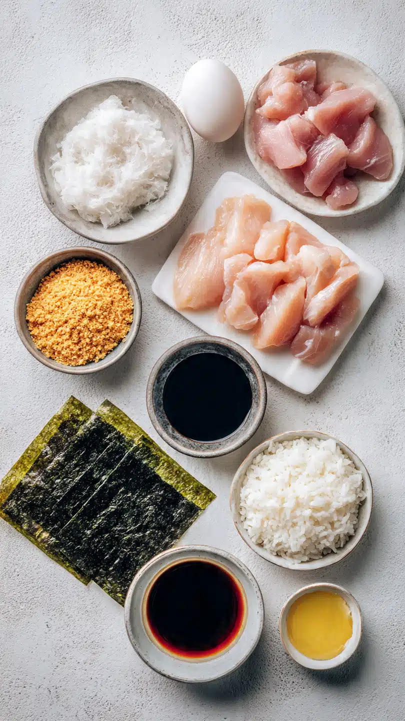 Knuspriges Hühnchen Katsu Musubi: Ein einfaches, leckeres Rezept 4 Knuspriges Hühnchen Katsu Musubi: Ein einfaches, leckeres Rezept