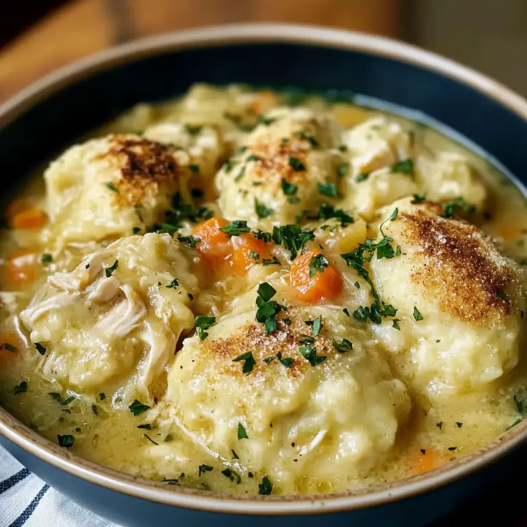 Pionierfrau Huhn und Knödel Rezept – Ein köstliches, einfaches Gericht