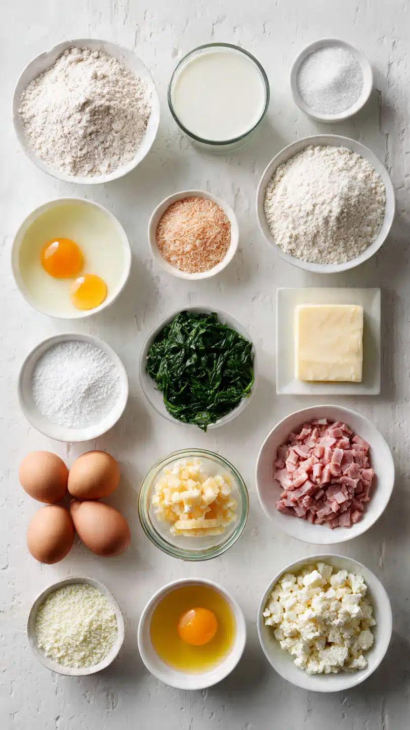 Spinat Schinken Frühstücksrollen: Ein einfaches, köstliches Rezept