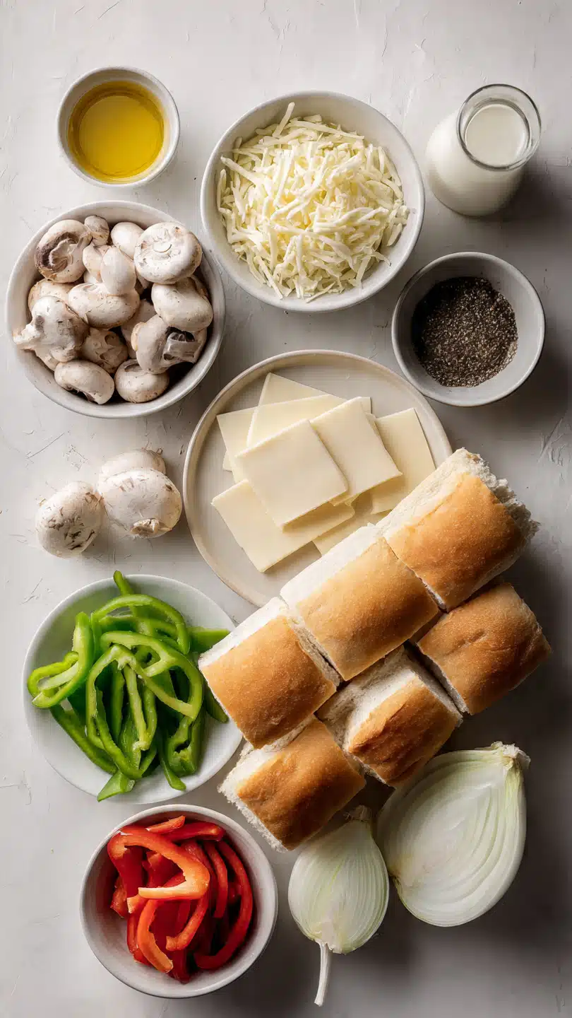 Veganer Philly-Cheesesteak mit Seitan – köstliches Comfort Food