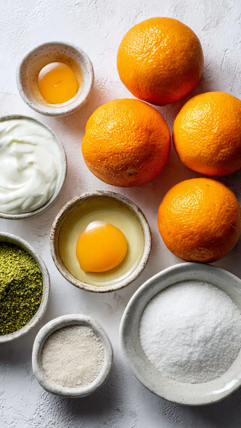 Mehlfreier Orange-Pistazienkuchen – Ein köstlicher Genuss