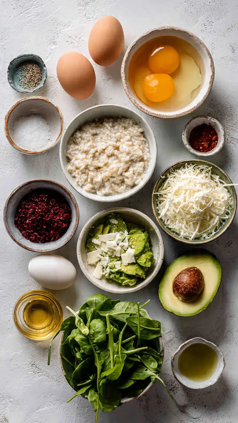 Savory Oatmeal mit Pochiertem Ei – Die perfekte gesunde Bowl 4 Savory Oatmeal mit Pochiertem Ei – Die perfekte gesunde Bowl