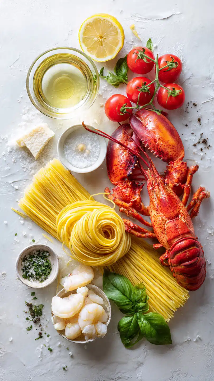 Perfekte Fancy Hummer Pasta mit Sahnesoße für Feinschmecker 4 Perfekte Fancy Hummer Pasta mit Sahnesoße für Feinschmecker