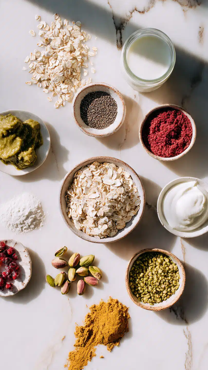 Cremige Pistazien Übernacht Haferflocken – köstlicher Genuss 4 Cremige Pistazien Übernacht Haferflocken – köstlicher Genuss