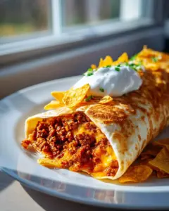 Gegrillter Käse Burrito
