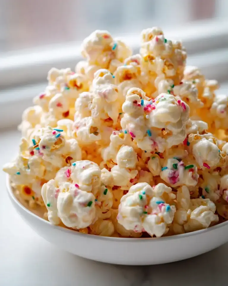 Knusprige Puff Marshmallow Popcorn Cluster mit süßer Note