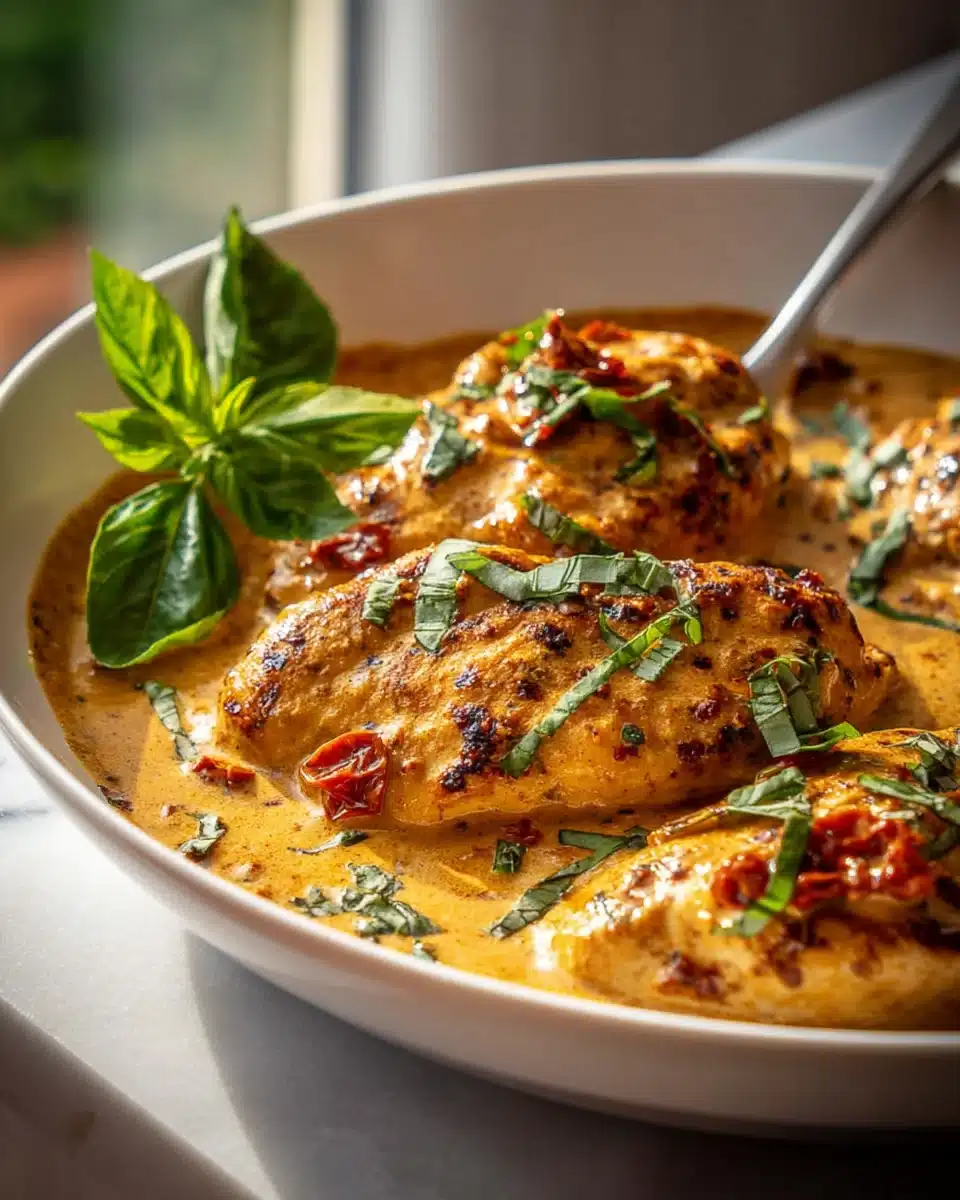 Toskanisches Sahne Hähnchen: Cremig, Saftig, Schnell 4 Toskanisches Sahne Hähnchen: Cremig, Saftig, Schnell