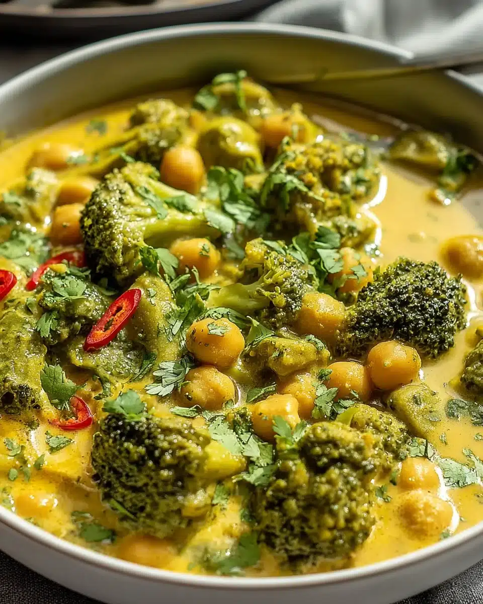 Brokkoli Kichererbsen Curry: Gesund, schnell und vegan 4 Brokkoli Kichererbsen Curry: Gesund, schnell und vegan