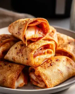 Pizza Rolls In Der Heißluftfritteuse