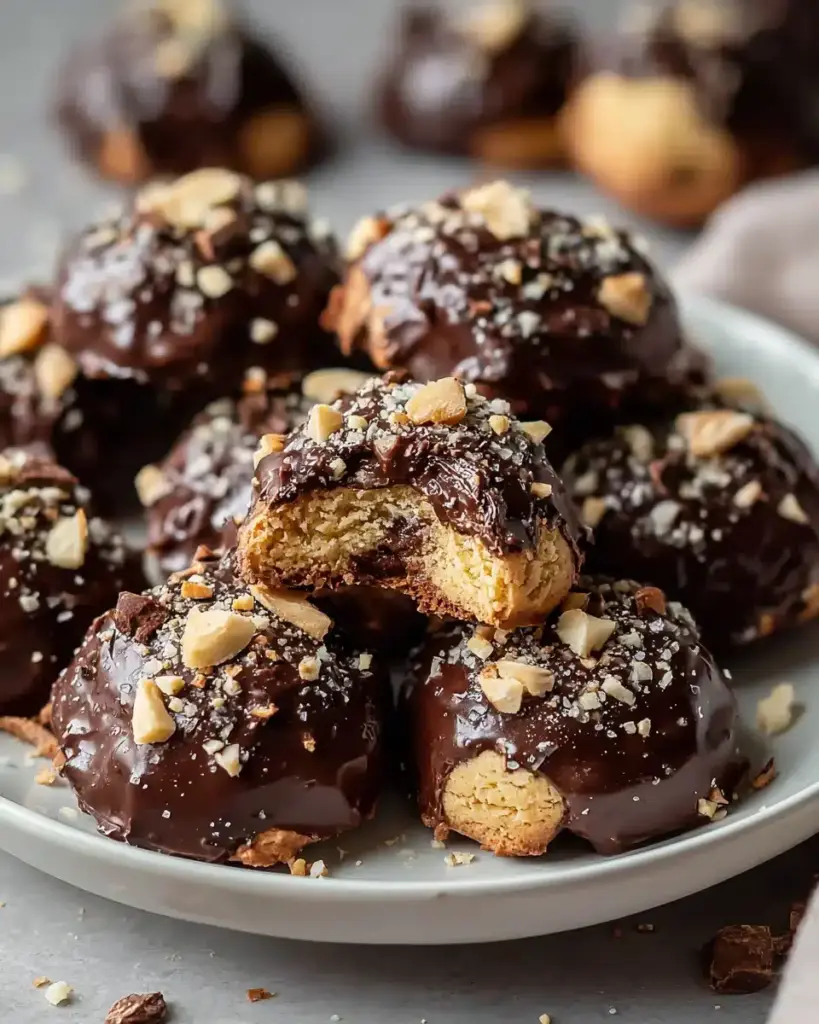 Rocher Plätzchen Rezept – Himmlische Nougat-Schoko Weihnachtskekse wie vom Bäcker