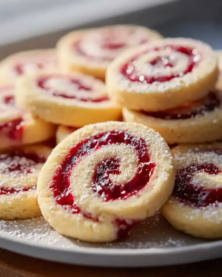 Himbeer Wirbel Shortbread Kekse – Ein Genuss für jeden Anlass!