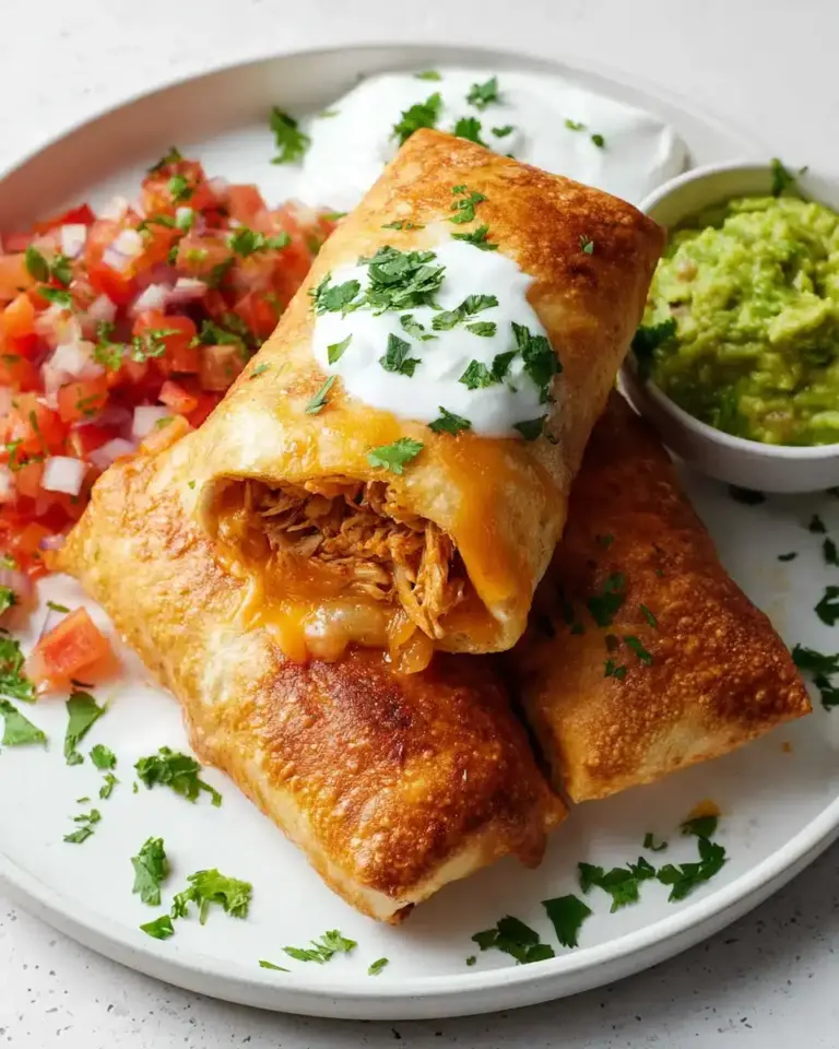 Die besten Chicken Chimichangas – Knusprig und Köstlich!