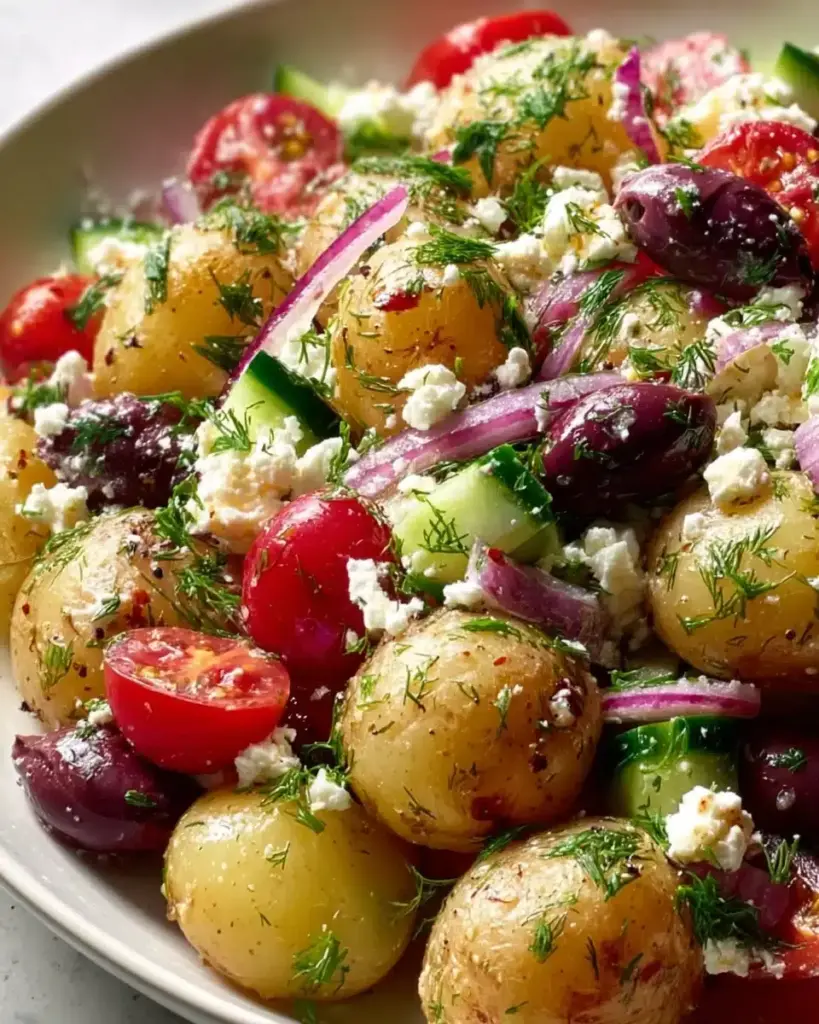 Griechischer Kartoffelsalat – Ein erfrischendes Sommergericht