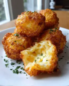 Mashed Potato Cheese Puffs