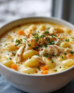 Creamy Chicken Macaroni Cheese Soup Your New Favorite