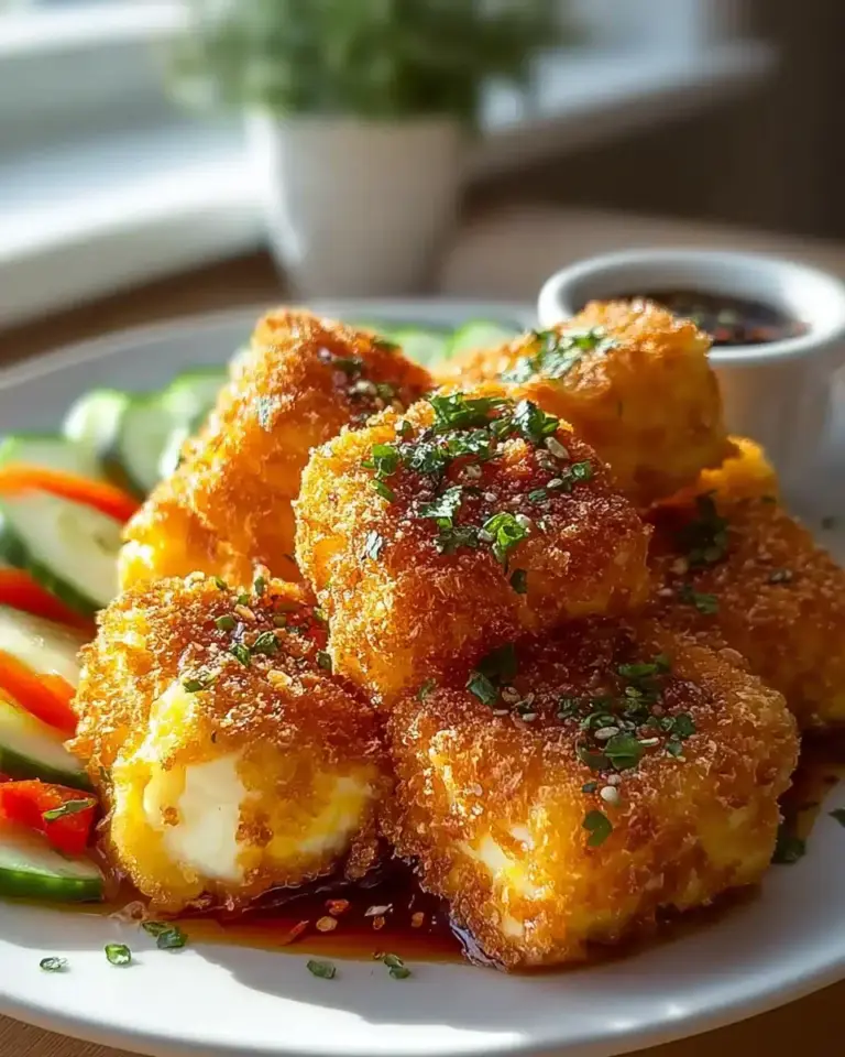 Crispy Feta aus dem Airfryer – Ein Snack zum Verlieben!