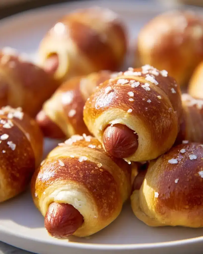 Unwiderstehliche Mini-Brezel-Hotdogs – Der perfekte Snack für zwischendurch!