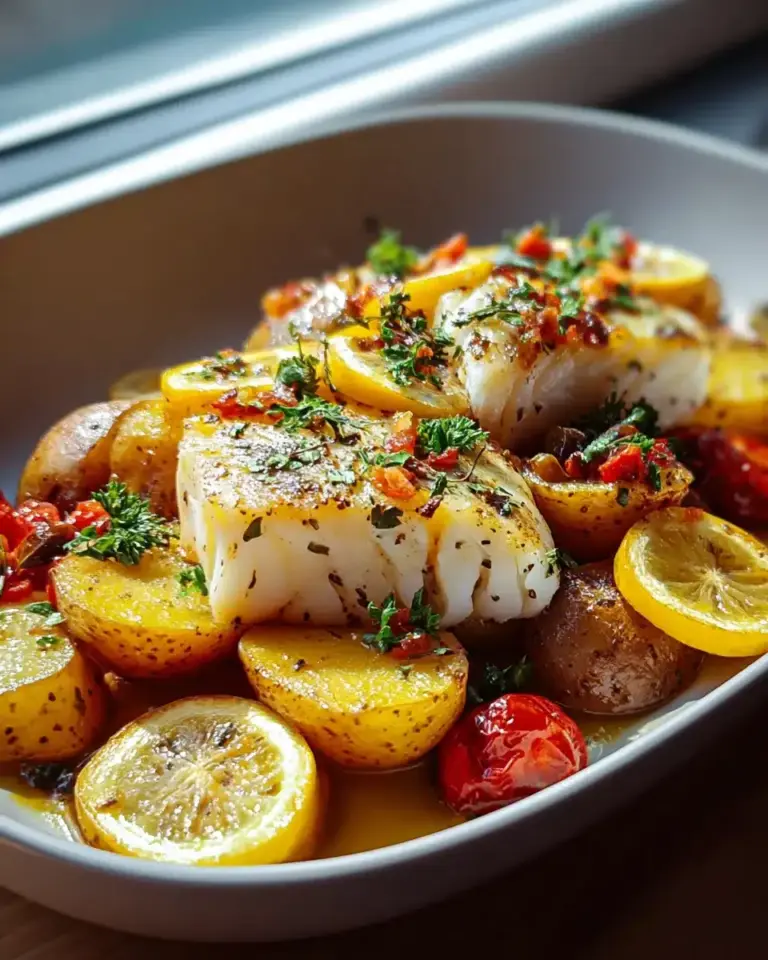 Portugiesischer Ofenfisch mit Kartoffeln – Ein Fest für die Sinne!