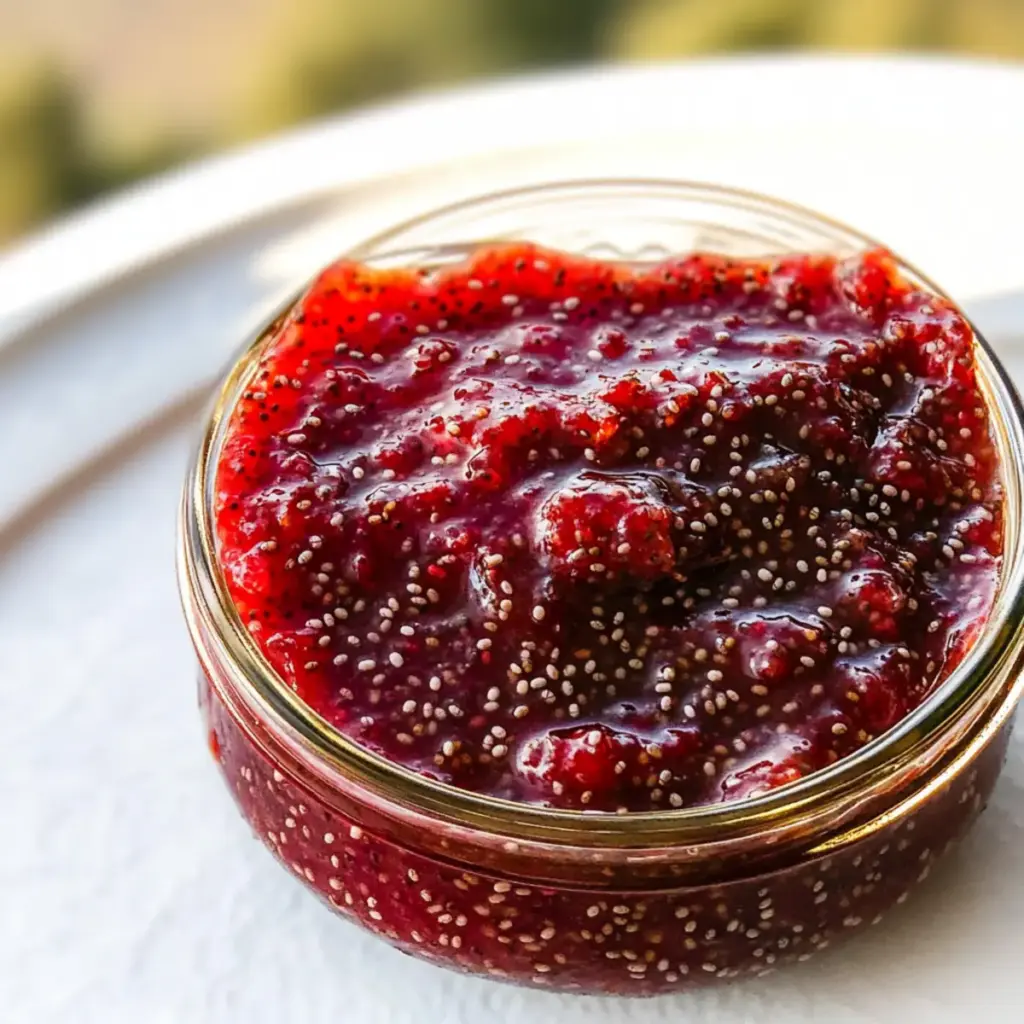 Einfache Chia-Samen-Marmelade in 10 Minuten – köstlich!