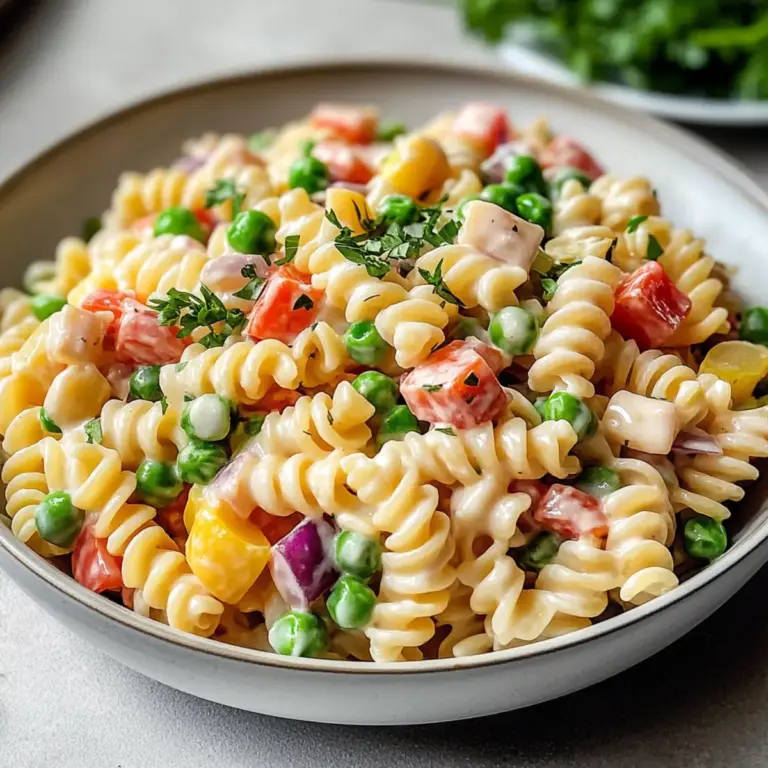 Deutscher Nudelsalat – Perfekt für Sommer BBQs!