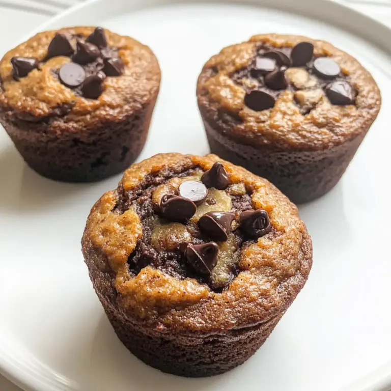 Gesunde Bananen-Schokoladen-Muffins: Unwiderstehlich und Einfach