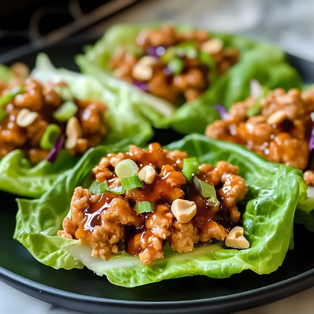 Scharfe Honig-Hühnchen-Salat-Wraps – Ein köstliches, schnelles Abendessen