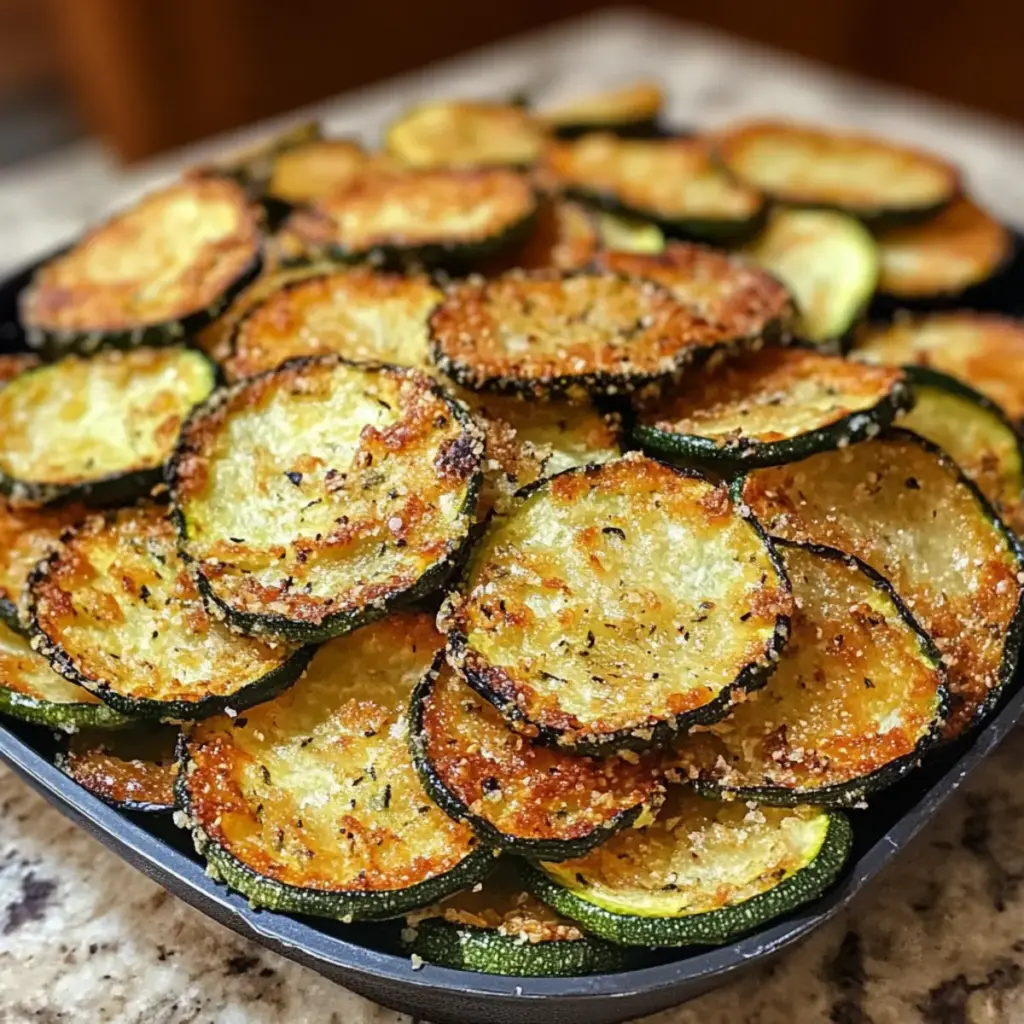 Ultimate Knusprige Heißluftfritteuse Zucchini-Chips – Gesund & Lecker