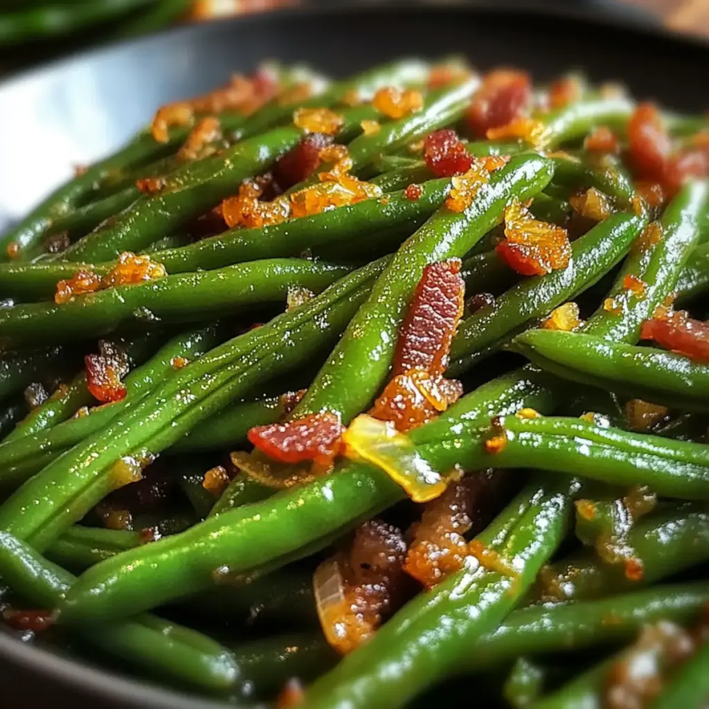 Geknackte grüne Bohnen – einfach und sündhaft köstlich