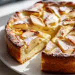 Apfel Pudding Kuchen