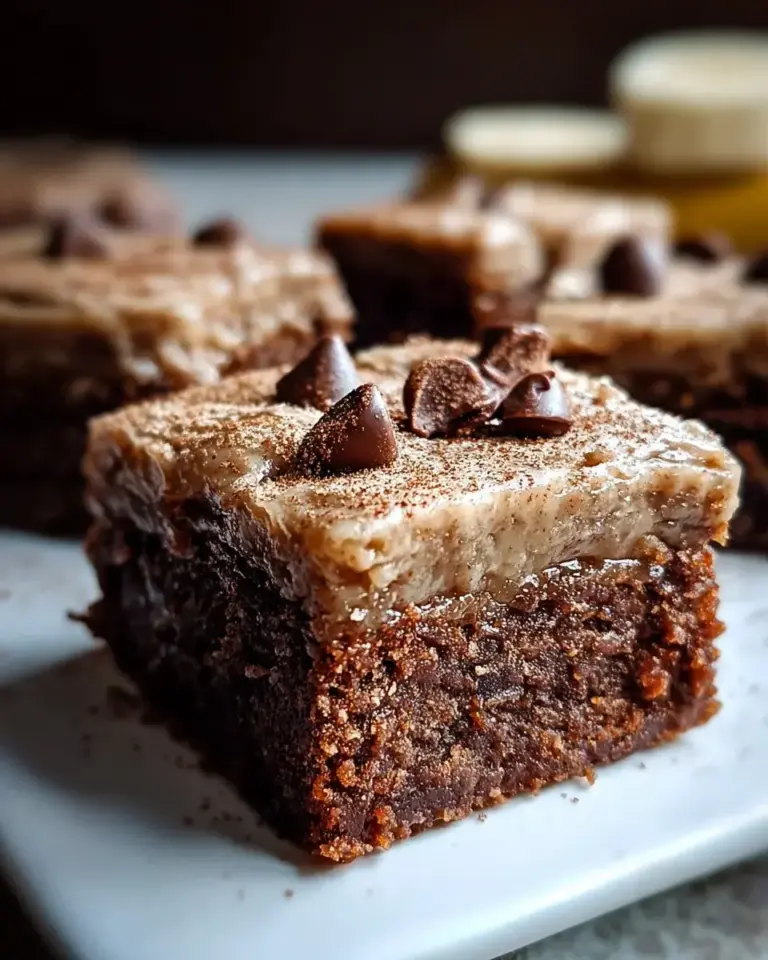 Leckere Banana Bread Brownies – Saftig und einfach zubereitet!
