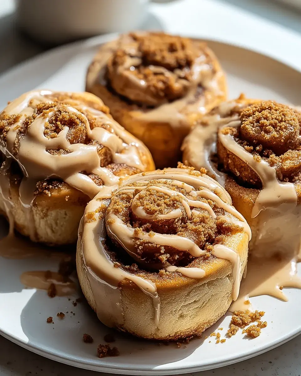 Biscoff Cookie Butter Cinnamon Rolls