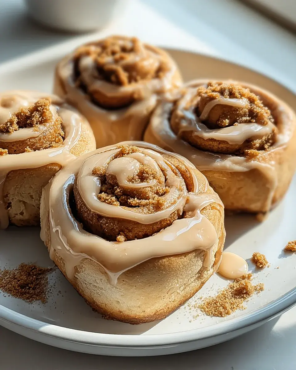 Biscoff Cookie Butter Cinnamon Rolls