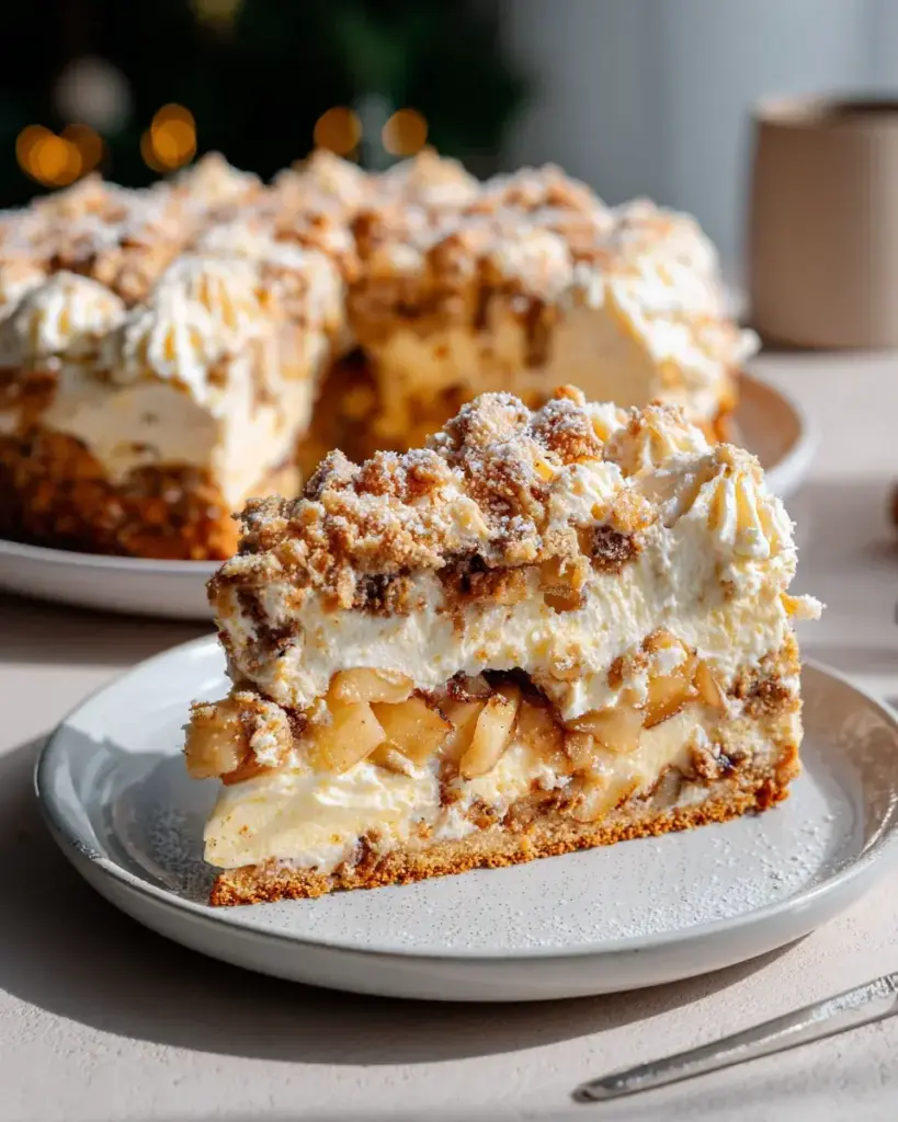 Bratapfel Himmelstorte: Festliche Weihnachtstorte genießen!