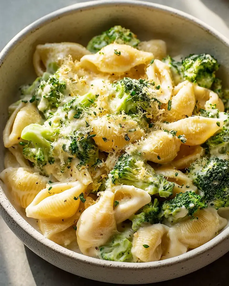 Brokkoli Nudeln Sahne