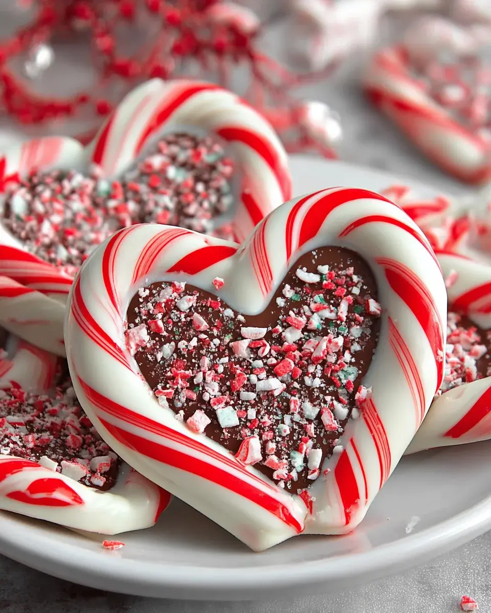 Candy Cane Hearts