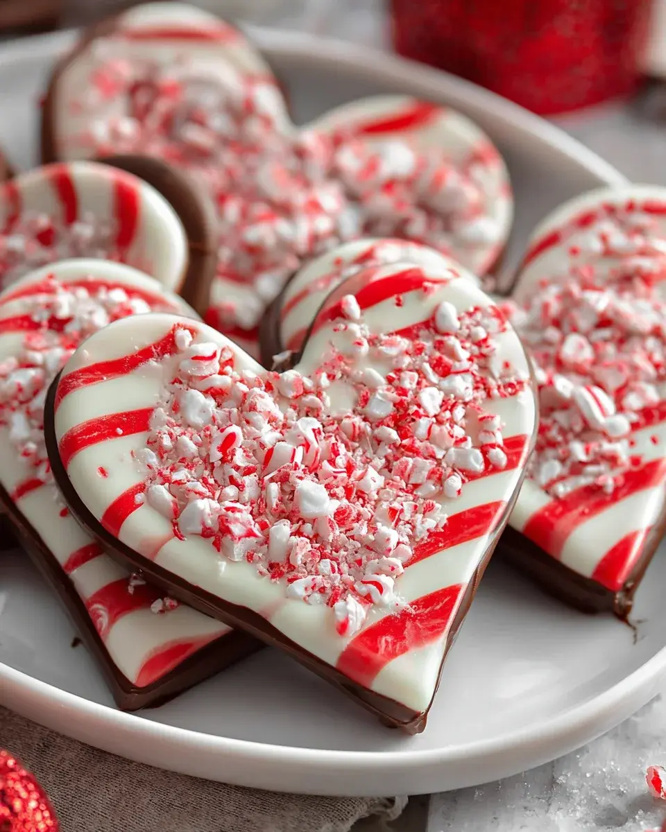 Candy Cane Hearts