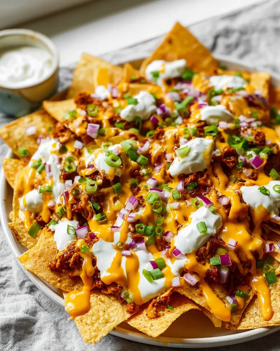 Chili Con Carne Nachos