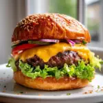 Classic Juicy Cheeseburger