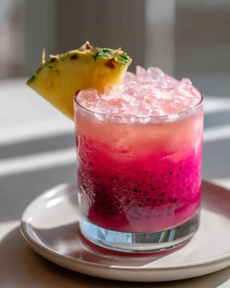 Pinke Drachenfrucht Colada – Dein alkoholfreier Tropentraum!