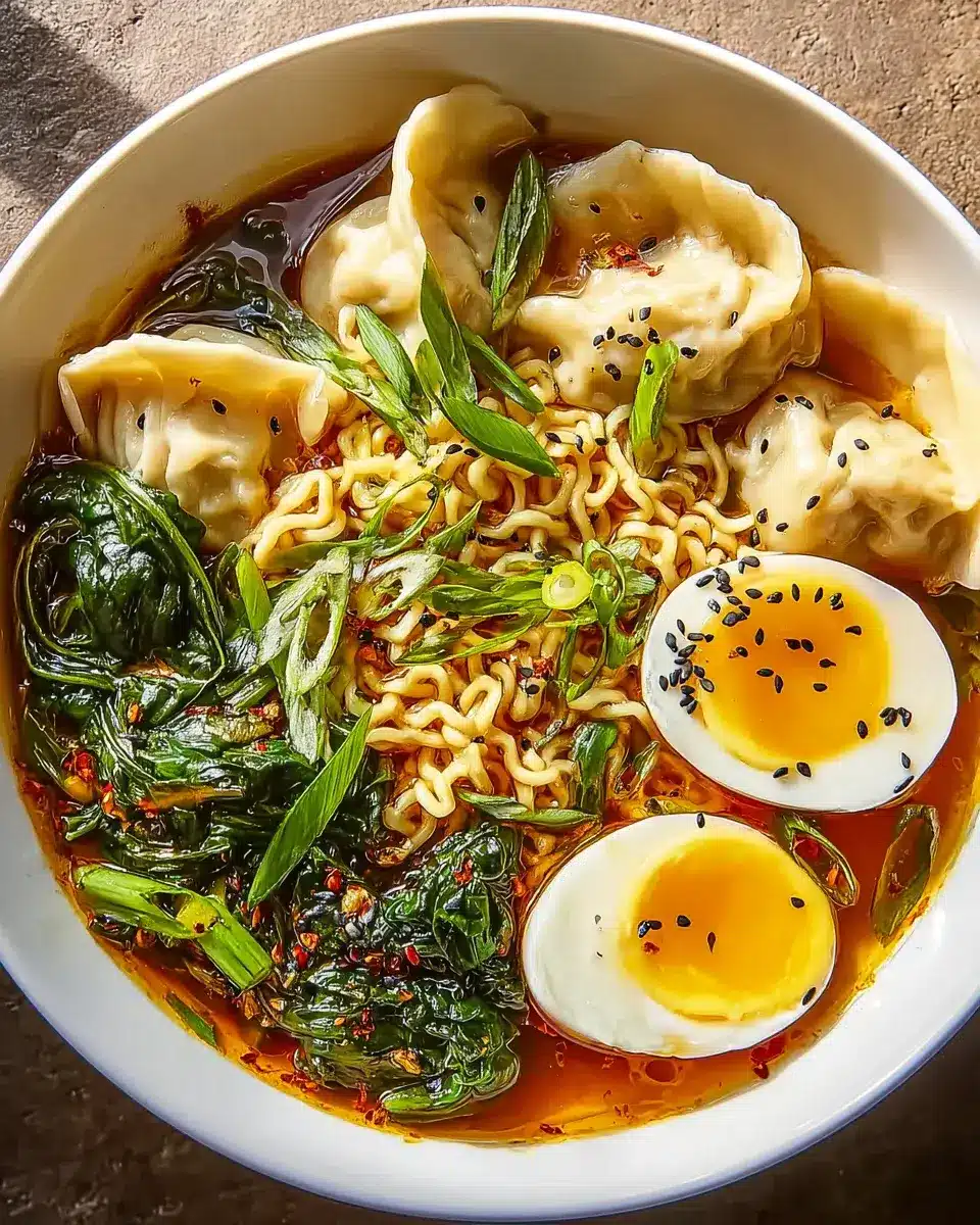 Dumpling Ramen Bowl