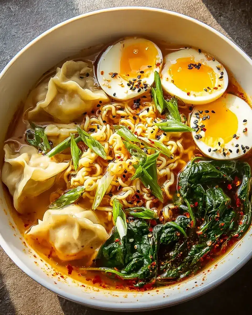 Dumpling Ramen Bowl