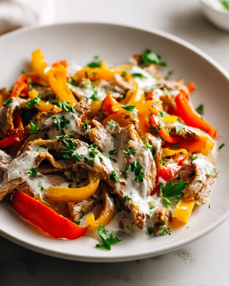 Gyros Mit Metaxa Sauce Aus Dem Dutchoven